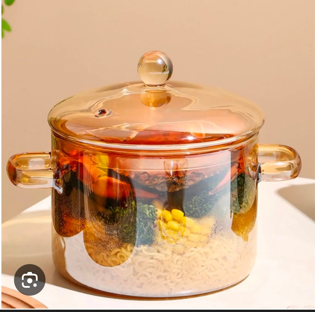 Olla de vidrio 4.5L