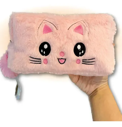 Billetera peluche con luces