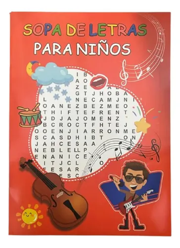 Cuaderno sopa de letras