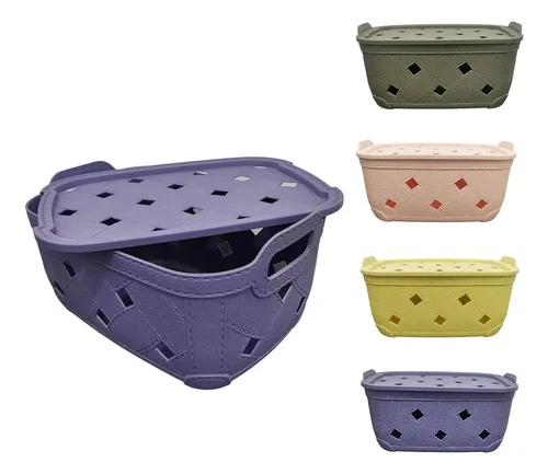 Cesta de plástico