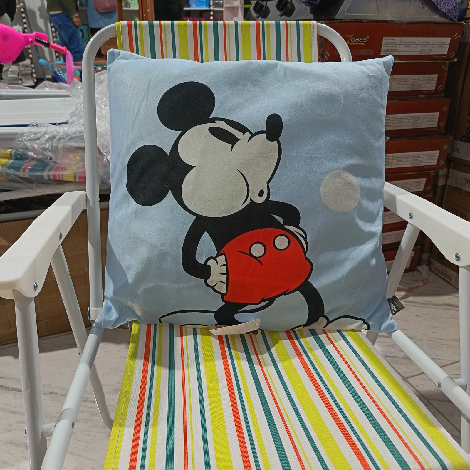 Almohada Mickey y stich